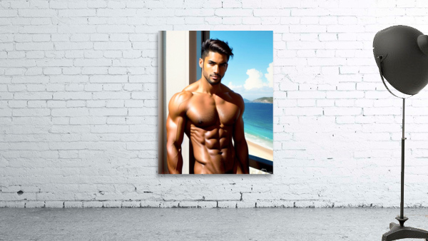 Cabana Boy Wall Preview