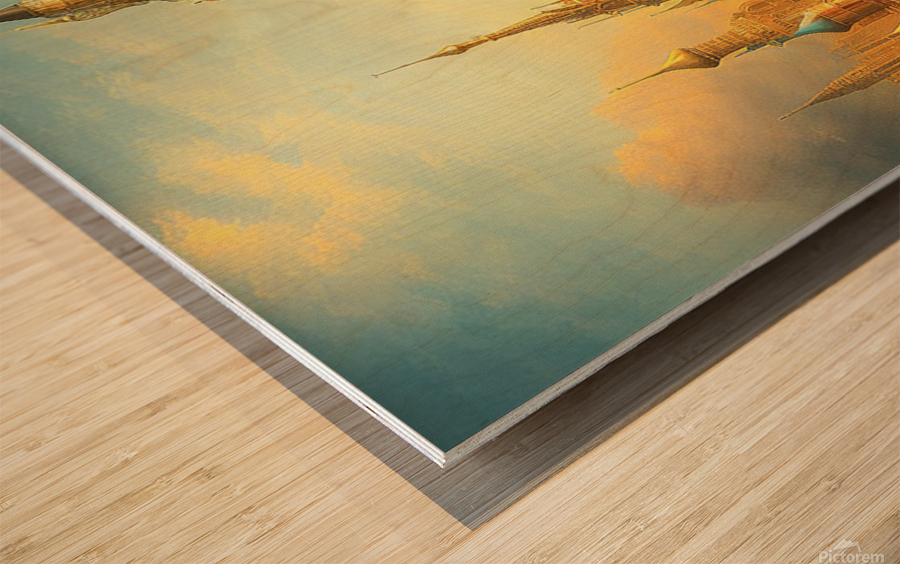 Scenic Route Wood print