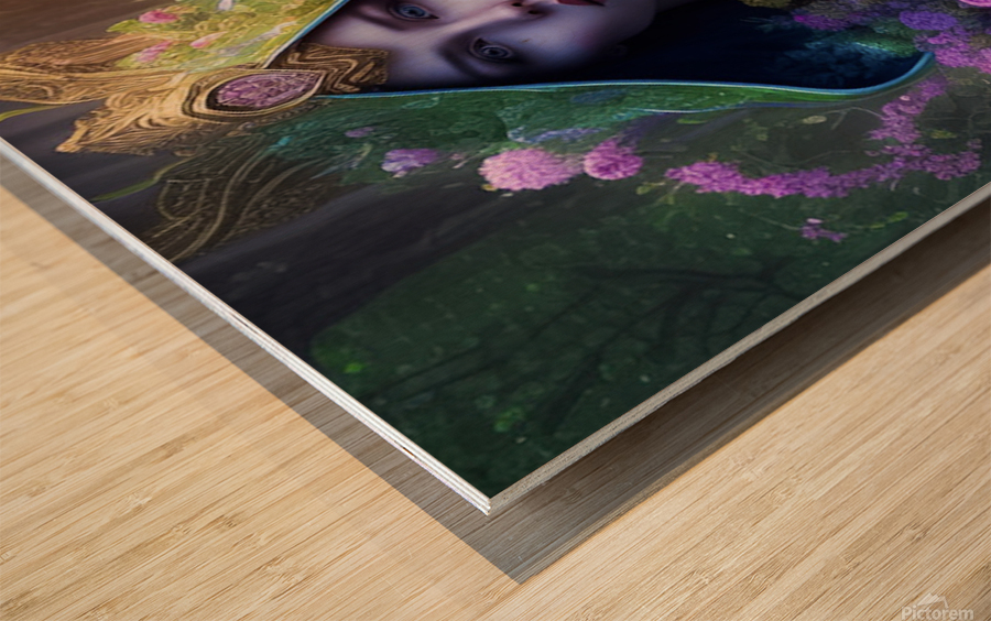Queen Mab Wood print