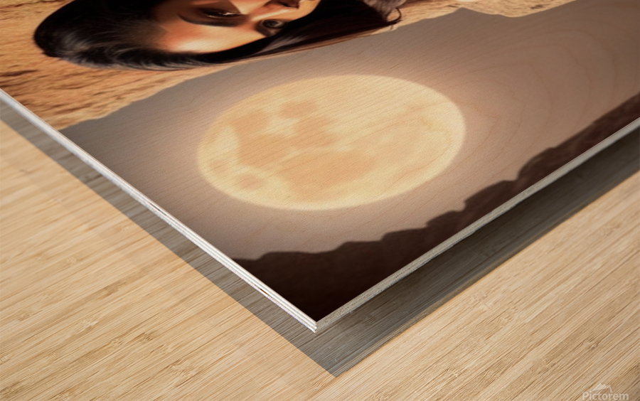 Come Hither Wood print