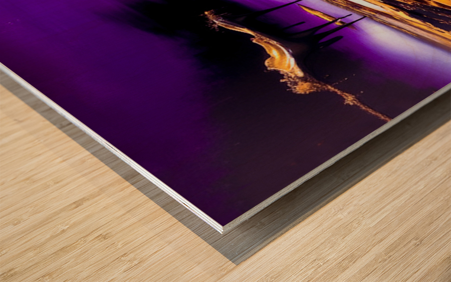 Fluidity Wood print