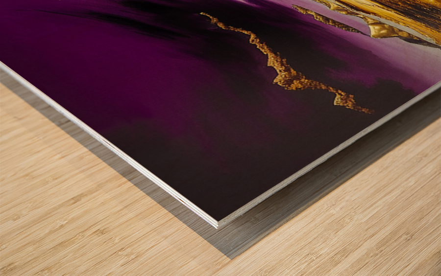 Elevated Consciousness Wood print