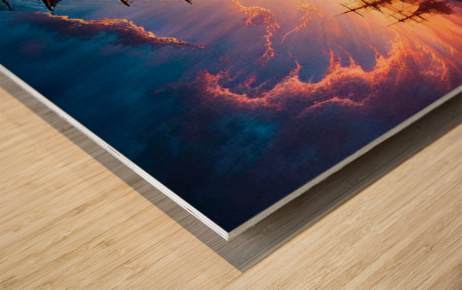 Conquistador Wood print