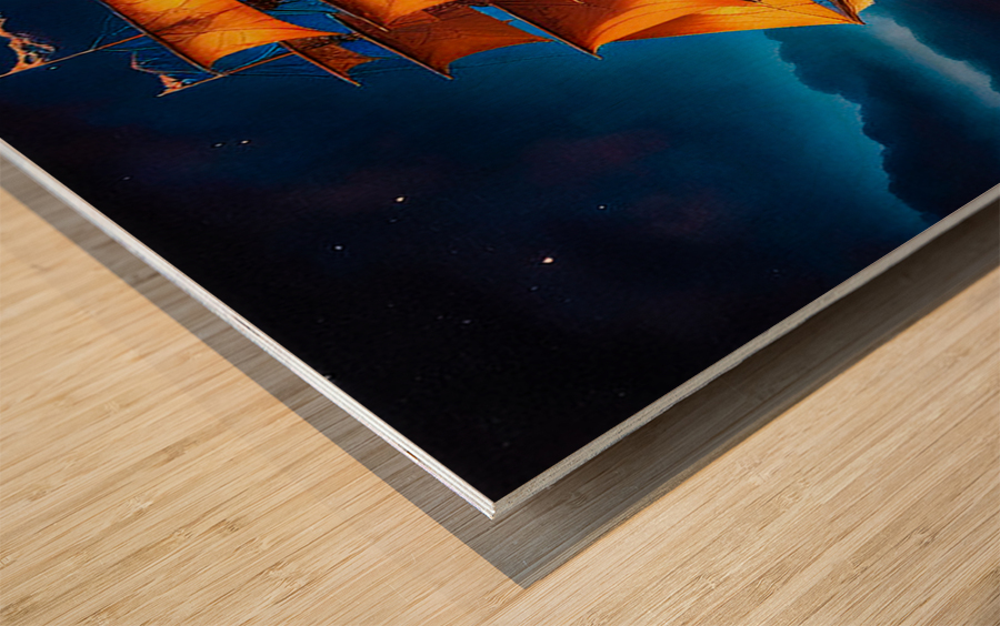 Theseus Wood print