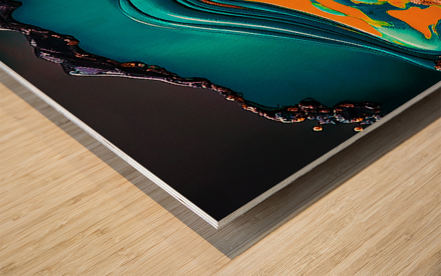 Universal Balance Wood print