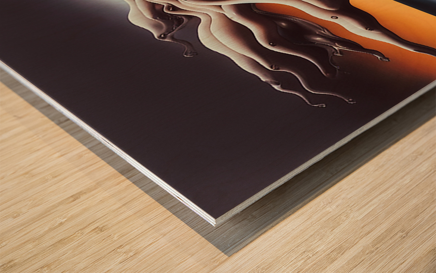 Consumption Wood print