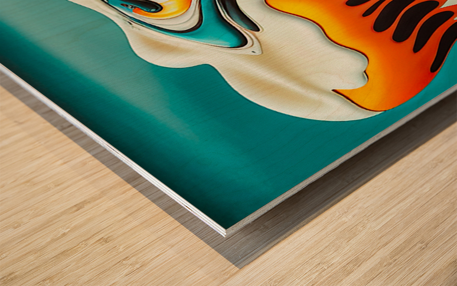 Disguise Wood print