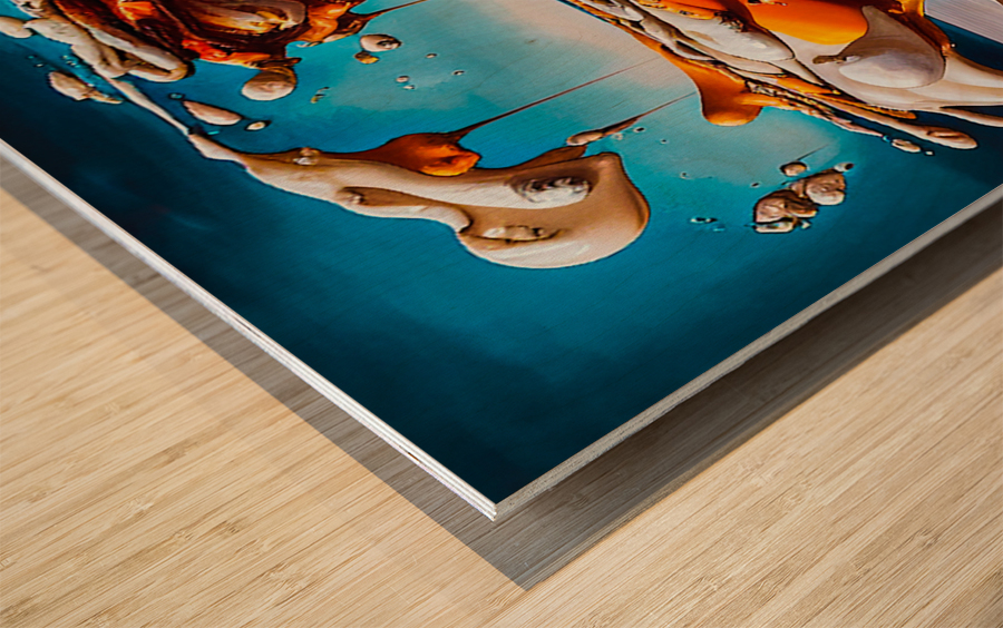 The Crab Wood print