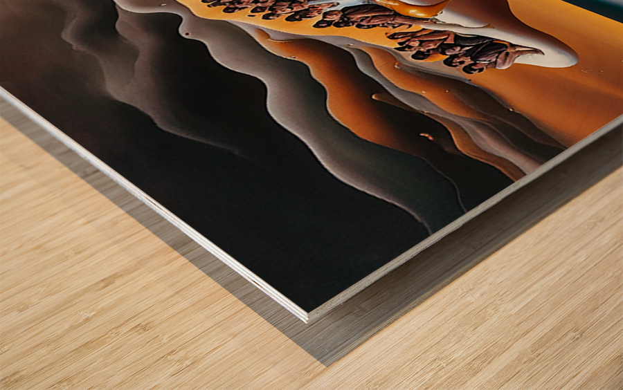 Under Pressure Wood print