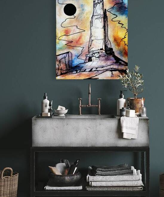 Castleton Tower -Dakota Jensen by Dakota Jensen Art
