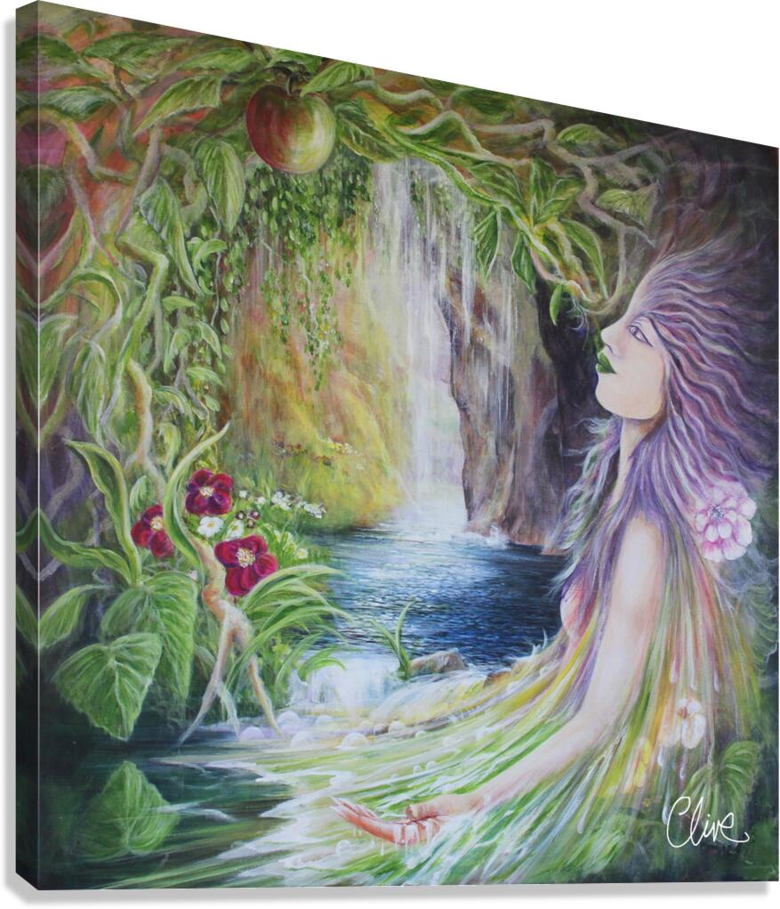 eden 80cmx80cm Canvas Print