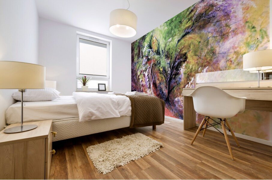 SAM 0306 abstract scene 3300300 Mural print
