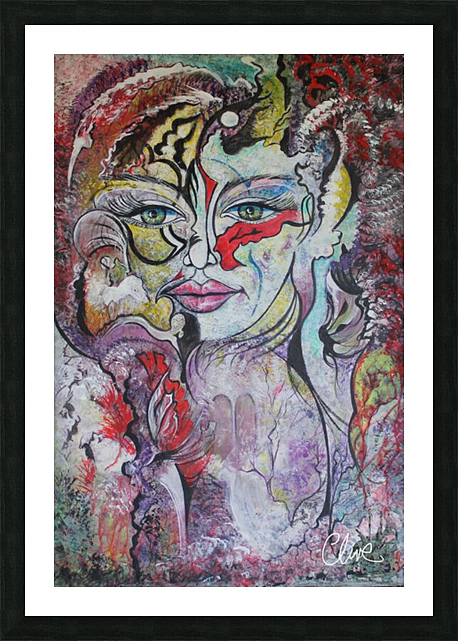 absract 51cmx76cm Picture Frame print