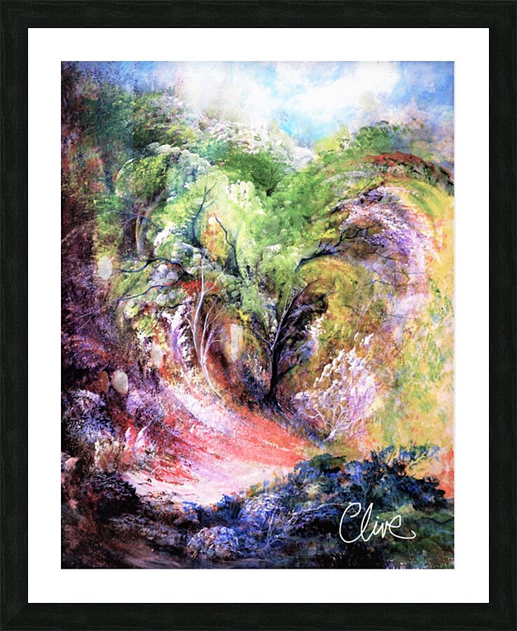 SAM 0306 abstract scene 3300300 Picture Frame print