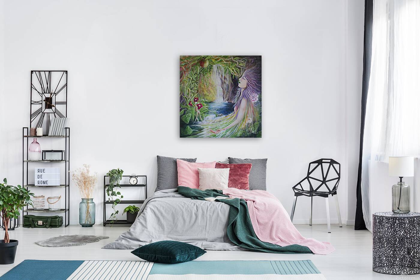 eden 80cmx80cm Reproduction