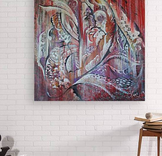 abstract  100cmx100cm by clive