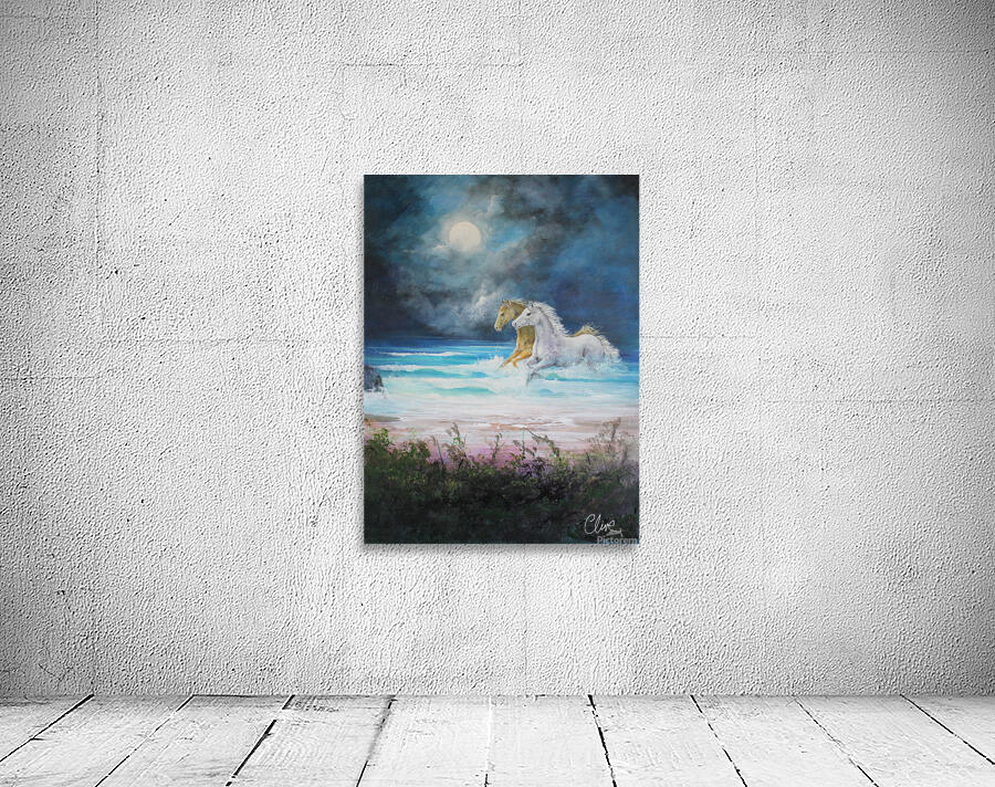 Midnight gallop 80cmx59cm Wall Preview