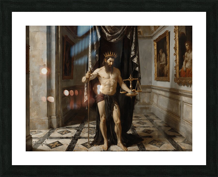 Moral Ambiguity Picture Frame print