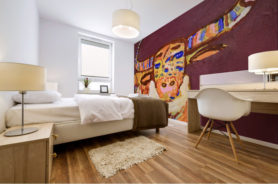 Bevo. David K Mural print