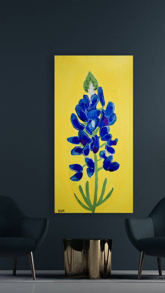 Texas Bluebonnet. Erin R Reproduction