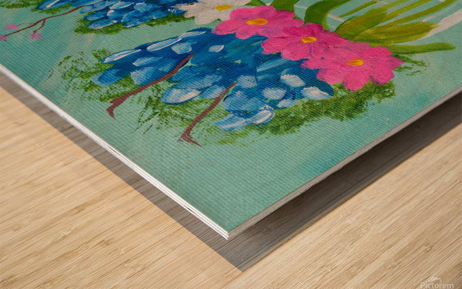 Flower Jars.  Ariana R Wood print