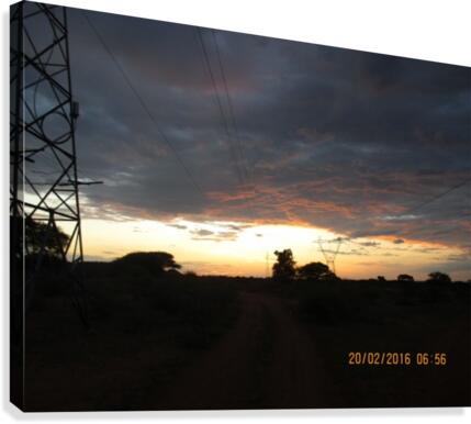 After Sunset Canvas Print
