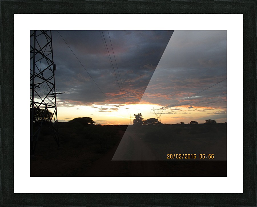 After Sunset Picture Frame print