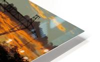 African Sunset HD Metal print