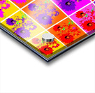 Rainbow Flowers - Collage 2 Acrylic print