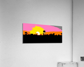 Outback Sunset Acrylic Print