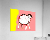 Little Aussie Sheep - Pink Acrylic Print