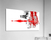 Lurking - Red Acrylic Print