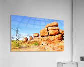 Landscape - Devils Marbles Acrylic Print