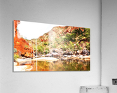 Crossing the River - Ormiston Gorge Acrylic Print