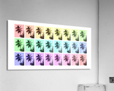 Palm Tree Collage 2 Acrylic Print