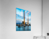 Dublins Poolbeg Chimneys Acrylic Print