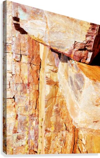 Australia Rocks - Abstract 12 Canvas Print