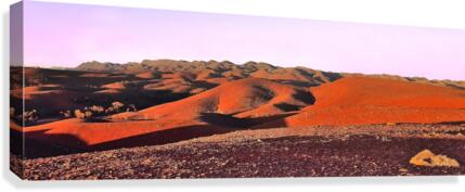 Sunset on the Flinders Ranges Canvas Print