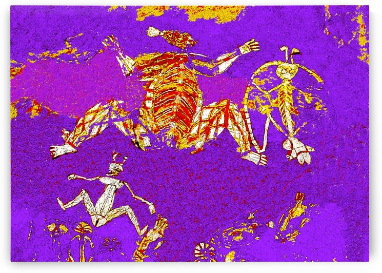 Pop Art - Rock Art 5 by Lexa Harpell