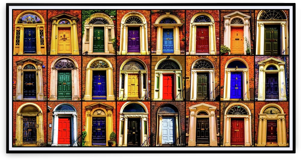 Georgian Doors of Dublin 1 by Lexa Harpell
