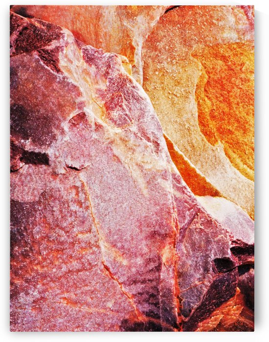 Australia Rocks - Abstract 6 by Lexa Harpell