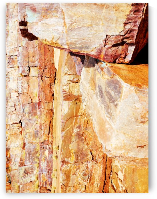 Australia Rocks - Abstract 12 by Lexa Harpell