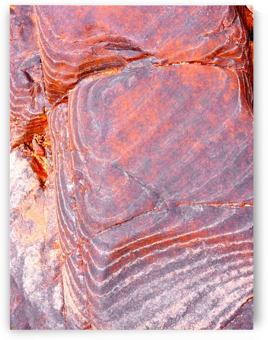 Australia Rocks - Abstract 15 by Lexa Harpell