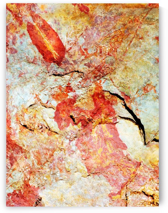 Australia Rocks - Abstract 17 by Lexa Harpell