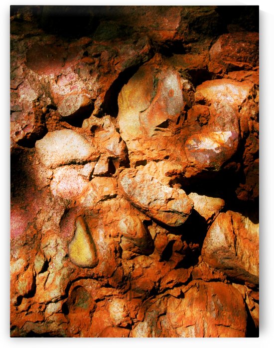 Australia Rocks - Abstract 23 by Lexa Harpell