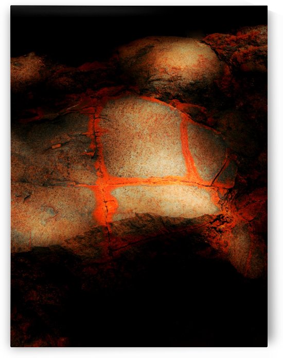Australia Rocks - Abstract 25 by Lexa Harpell