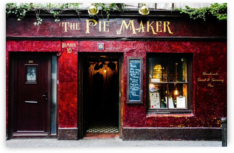 Galway Ireland - Pie Shop by Lexa Harpell
