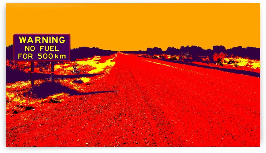Last Fuel - Outback Australia by Lexa Harpell