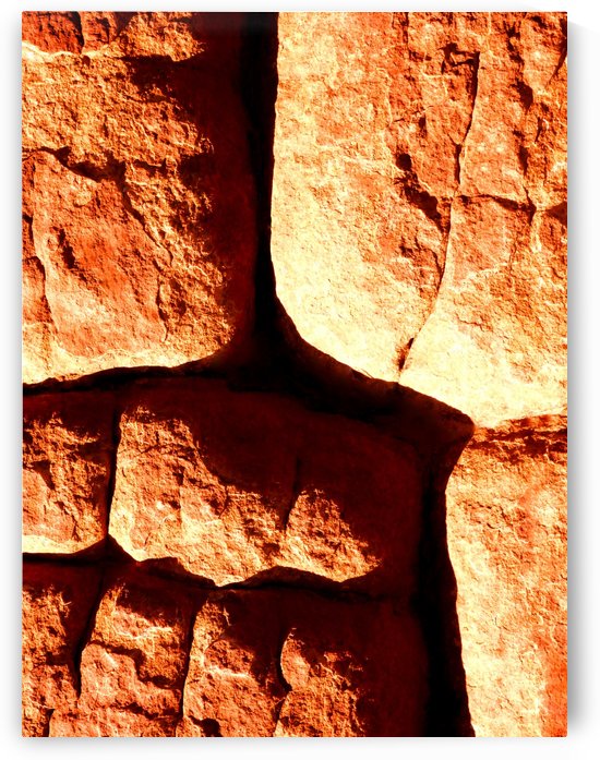 Australia Rocks - Abstract 47 by Lexa Harpell