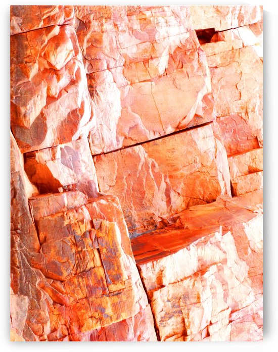 Australia Rocks - Abstract 50 by Lexa Harpell